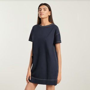 Everlane The Easy Button-Front Skirt